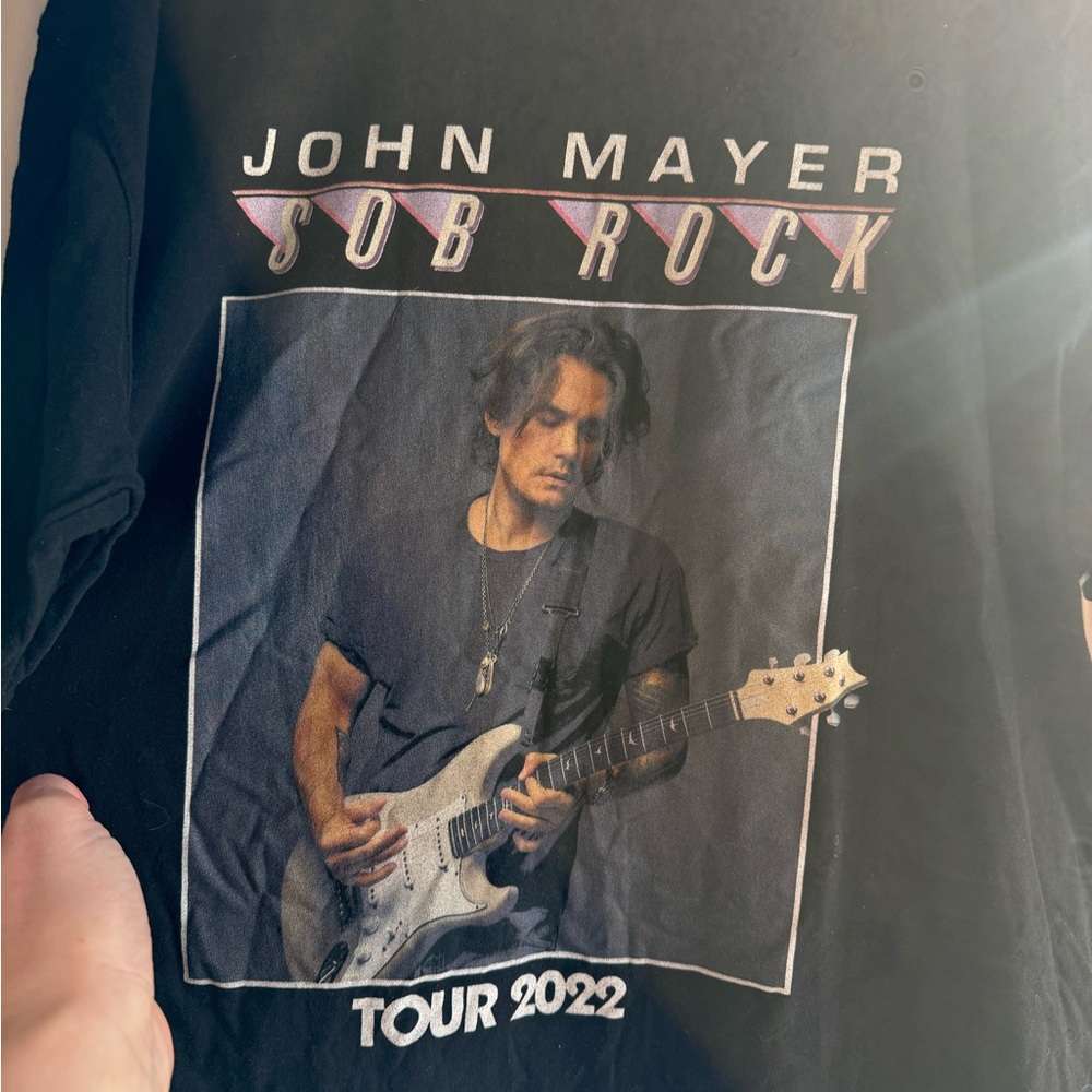 Gildan Black John Mayer Tour 2022 Tee
